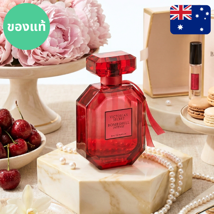 แท้ป้ายไทย น้ำหอมกล่องซีล  Victoria’s Secret Bombshell Intense Eau De Parfum ดูรูปจริง+รีวิวปัดซ้าย – โปรปัง