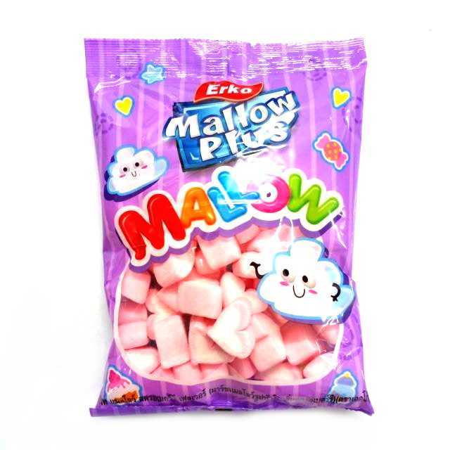 AFBS Erko Mallow Plus Strawberry (รูปหัวใจ)150g. #1199010