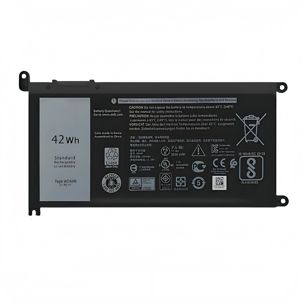 WDXOR Inspiron 14 5468 13 7368 7378 7460 15 5570 7560 7569 7572 P70F P70F001 P74G 13-5368 P95G Vostr