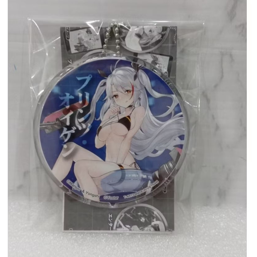 ของแท้จากญี่ปุ่น พวงกุญแจ อะคริลิค Prinz Eugen Azur Lane Acrylic Keychain T-ARTS Official Japan