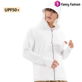 Fancy [2026 New] เสื้อกันยูวี UPF50+ ผ้า Ice Silk เย็นทันที เสื้อคลุมกันแดดแฟชั่น ชาย/หญิง ใส่ไปทะเล สงกรานต์ (พร้อมส่ง)