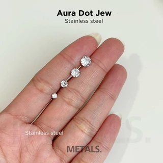 METALS Aura Dot Jew จิวต่างหู สแตนเลส (WATERPROOF) EJ06