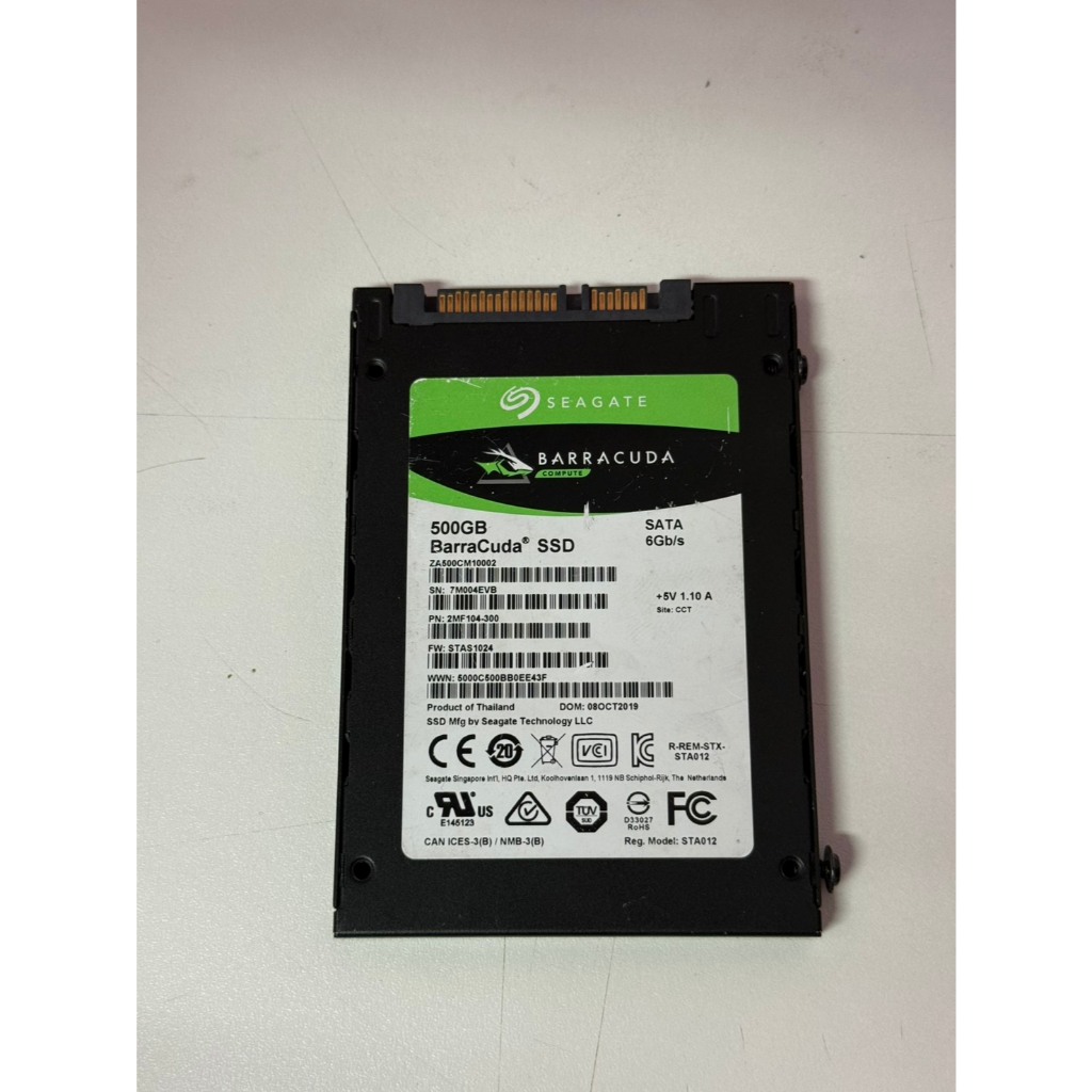 SSD (solid state drive)256GB 500gb (SSD Sata  2.5 นิ้ว )มือสอง ใช้งานได้ปรกติ