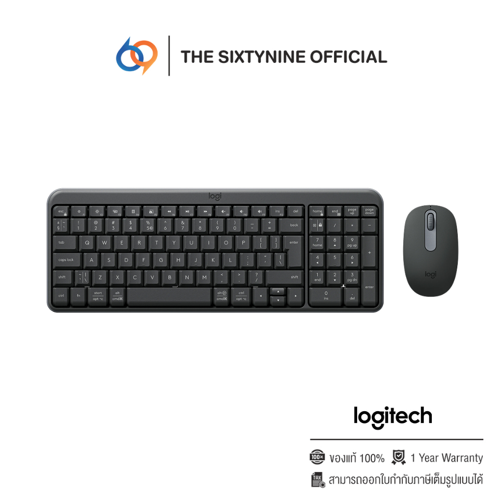 Logitech MK250 Compact Bluetooth Wireless Combo TH/EN (920-013562)