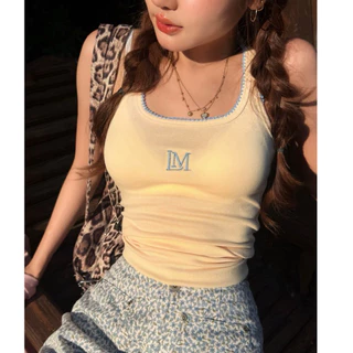 เสื้อกล้ามทรงยาว คอเหลี่ยม Basic Beau Tank