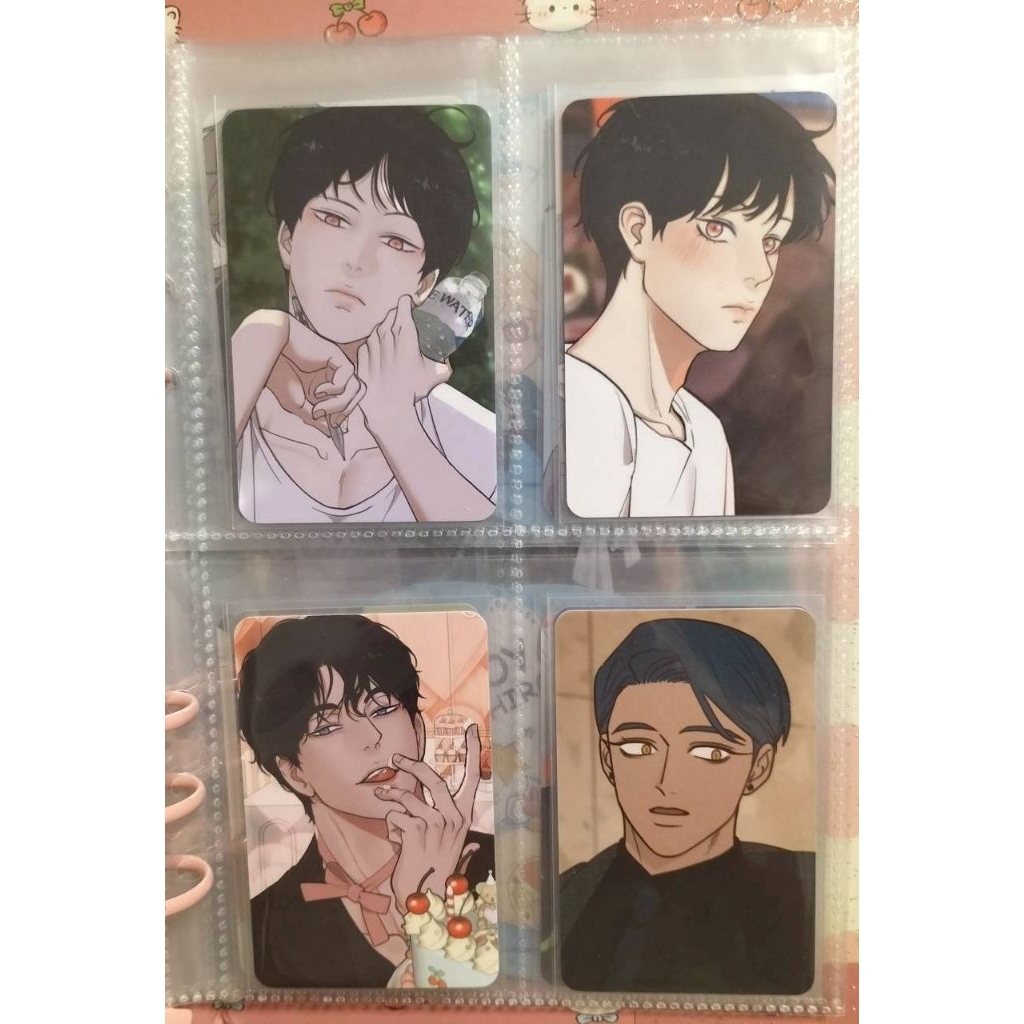 Photocard Manhwa คละเรื่อง (คลื่นที่ซัดเข้าหาเธอ, Unsleep, 2020, Biscuit, Fate make no mistake)