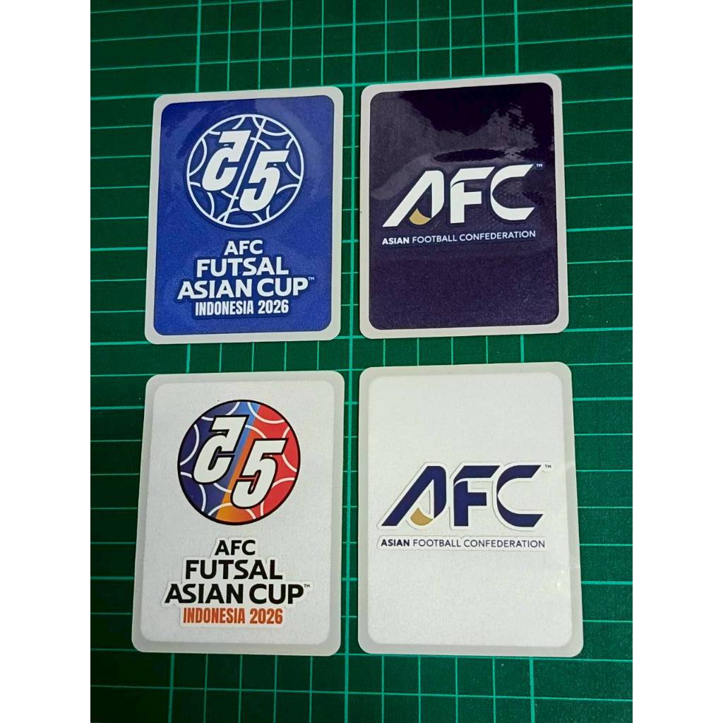 อาร์มแท้ ฟุตซอลชิงแชมป์เอเชีย ทีมชาติไทย AFC Futsal Asian Cup 2026 Indonesia Badge Original