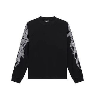 Cruehawts เสื้อยืดแขนยาว / Embroidery Logo CTL02