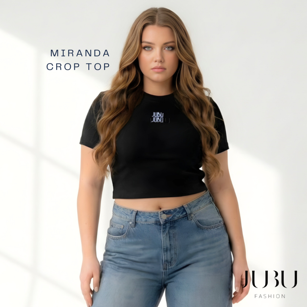 ๋JUBUFASHION เสื้อครอปสาวอวบ ทรงสวย ผ้ายูนิโคล อก34-46นิ้ว เสื้อยืดคอกลม ส่งด่วน#557
