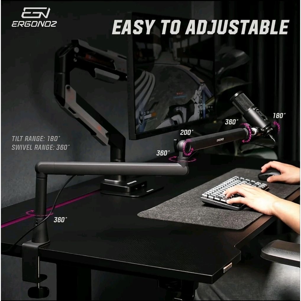 Ergonoz Octavia 02 ขาจับไมค์