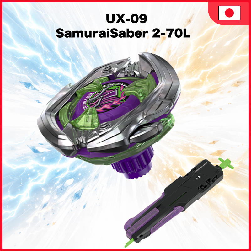 BEYBLADE X UX-09 Starter Samurai Saber 2-70L