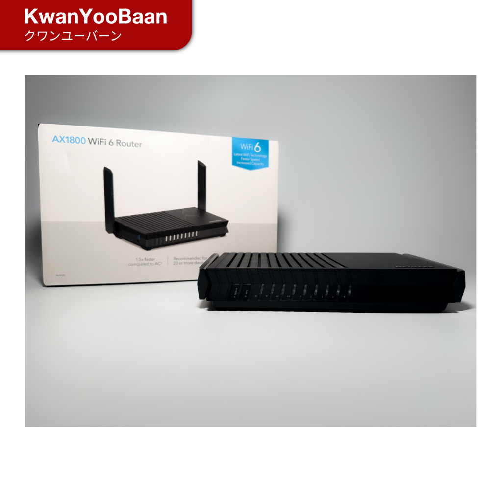 Netgear Nighthawk RAX20 AX1800 4-Stream Dual-Band Wi-Fi 6