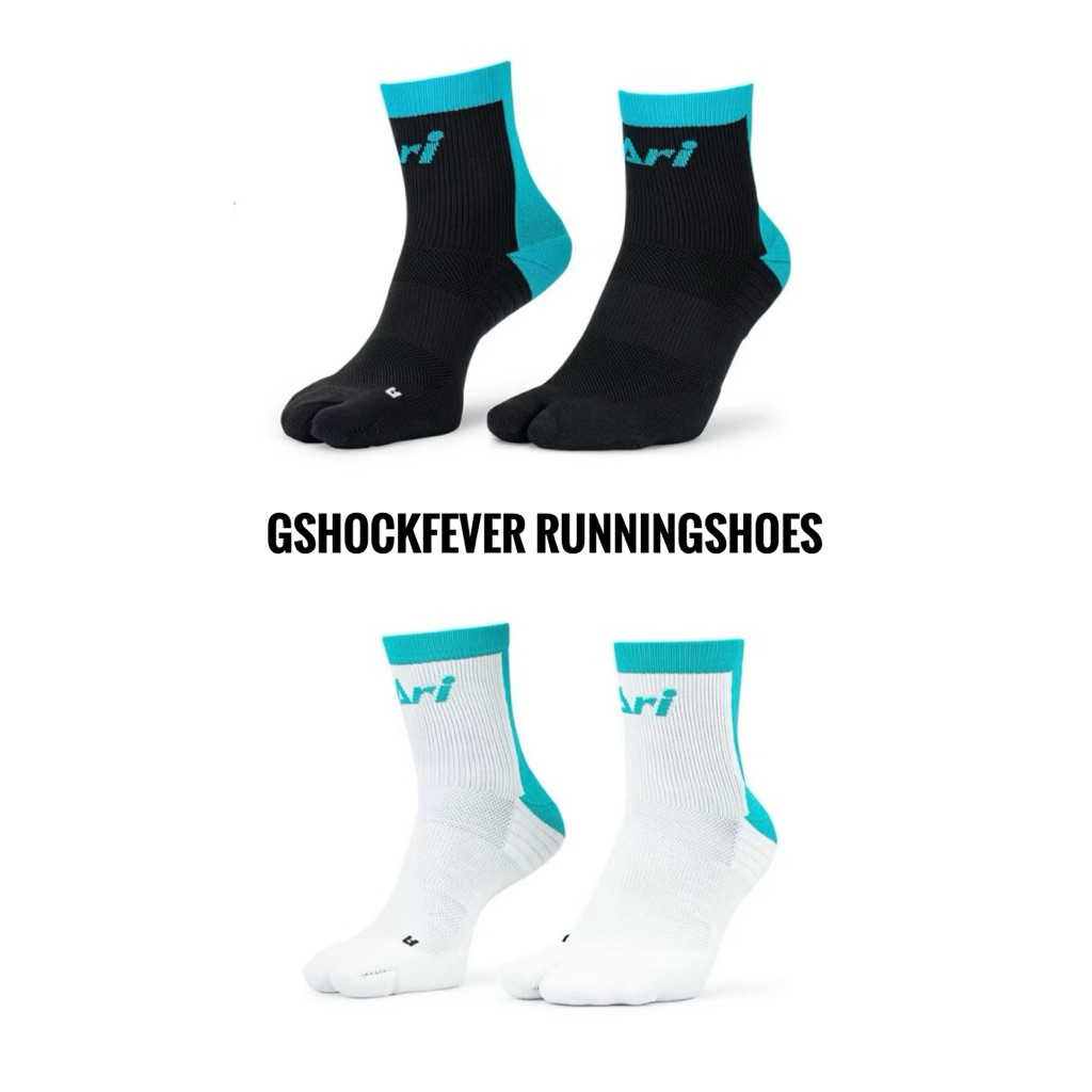 📌ARI TABI QTR RUNNING SOCKS  ถุงเท้าวิ่ง อาริ  TABI QTR