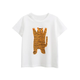 เสื้อยืดเด็ก ใส่ได้ทั้งผู้ชายและผู้หญิง เนื้อผ้าCOTTON100% ยืด2-3นิ้ว ไม่หนาไม่บาง ใส่สบาย สินค้าตรงปก (ส่งของทุกวัน)