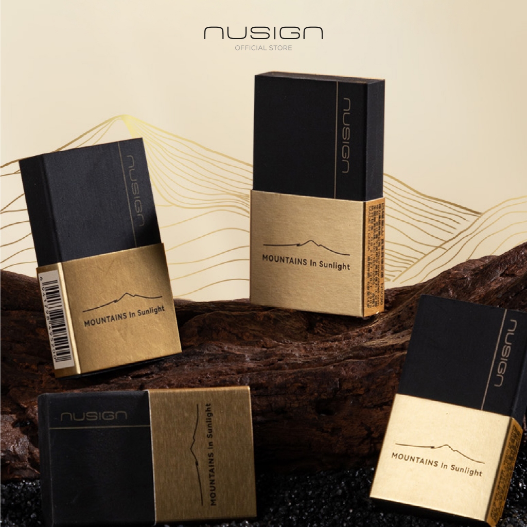 (Nusign) ยางลบสีดำ รุ่น NS036 แพ็คเกจสวยงาม น่าใช้งาน (จำหน่าย 1 ก้อน)
