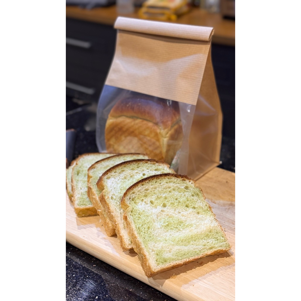 Sourdough Shokupan Matcha Mable