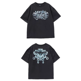URTHE - เสื้อยืด Oversize รุ่น MENELAUS BLUE OVERSIZE T-SHIRT
