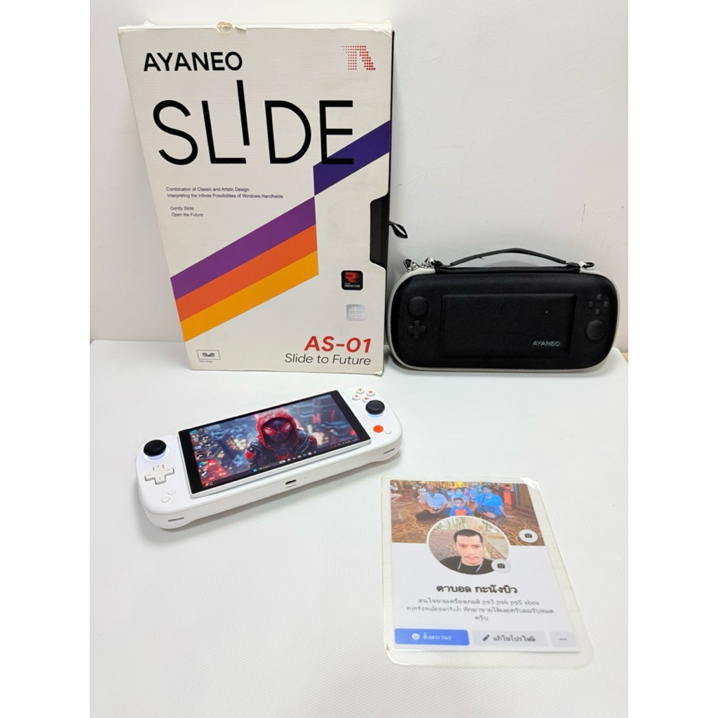 ayaneo  slide  CPU 7840U  RAM  32 GB สินค้ามือสอง