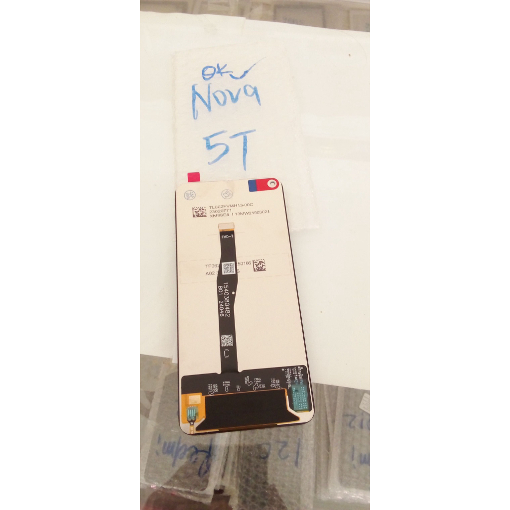 จอ + ทัชสกรีน  LCD Display   huawei nova5T 5t ชุดไขควง+กาวติดจอ