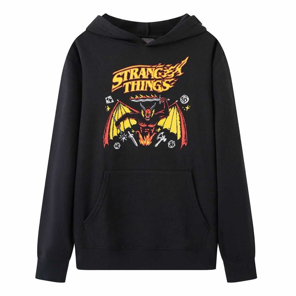 Srranger Things hoodie ▪️ เสื้อฮู้ด stranger things ▪️Netflix งานแท้ （Ts789)