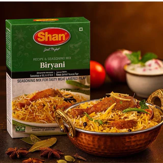 Shan Biryani Masala 50g | ผงทำข้าวหมกบริยานี | เครื่องเทศอินเดีย/ปากีสถาน | Biryani Spice Mix | Halal