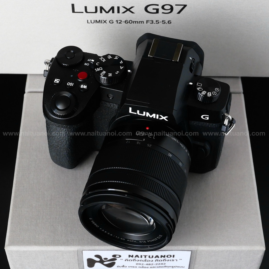 ( Used!! ) Lumix DC-G97 Black + Lumix G Vario 12-60 F3.5-5.6 ASPH. Power O.I.S. Black < Like New >