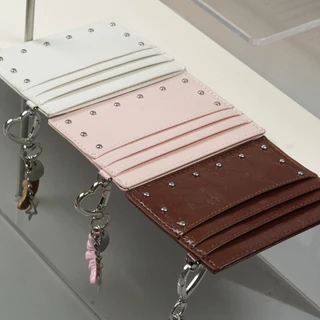 Starlet Charm Croissan การ์ดโฮเดอร์พร้อมcharmเลือกแมทช์สีได้(แถมกล่อง)
