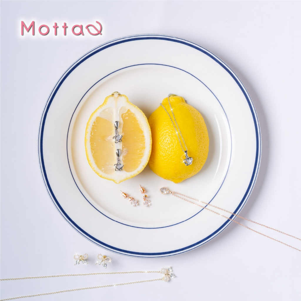 Motta Shimmer Set Collection เซ็ตสร้อยคอและต่างหูชุบทองคำขาว ที่พร้อมจะ Shine ไปกับคุณในทุกวัน
