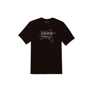 haas เสื้อยืดคอกลม Unisex สกรีน haas Jeans SBSK2766