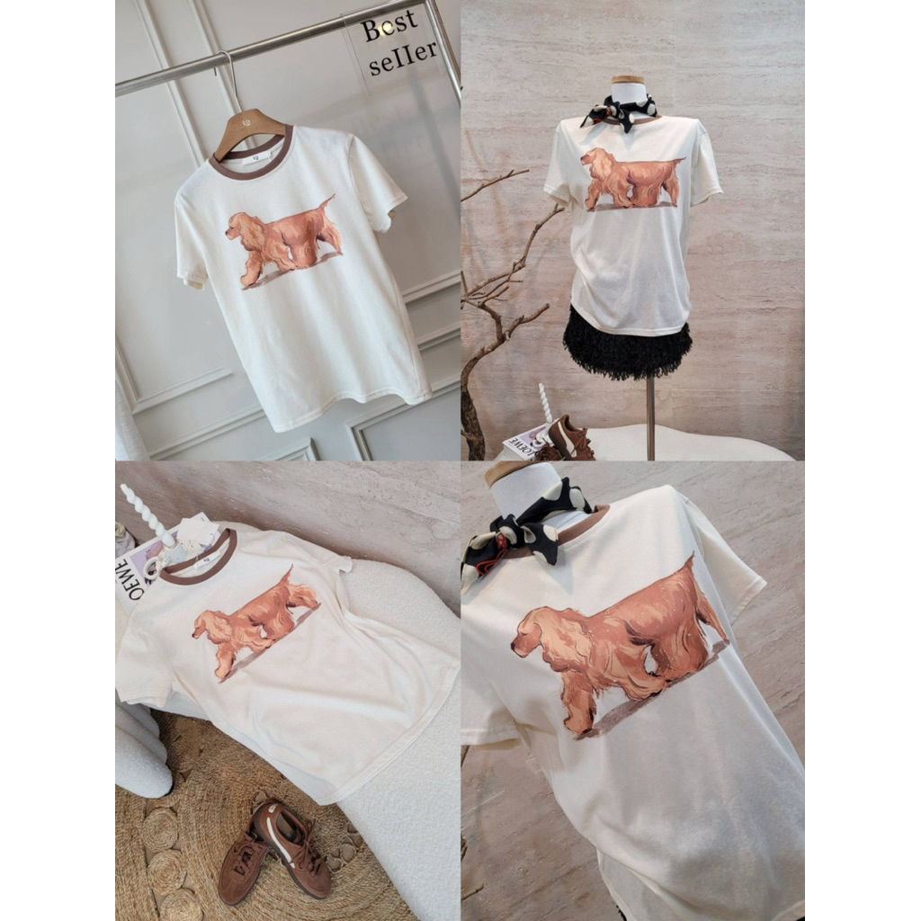 เสื้อยืดสลาฟringer tee (พร้อมส่ง