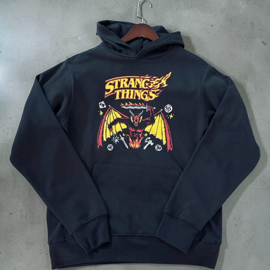 STRANGER THINGS Hoodie  😈😈 เสื้อฮู้ด Stranger Things ☄️ งาน  official แท้💯% (TS789)
