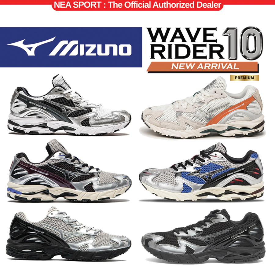 MIZUNO WAVE RIDER 10 SNEAKER [Limited Edition] รองเท้าผ้าใบรุ่นใหม่ มิซูโน่ แท้