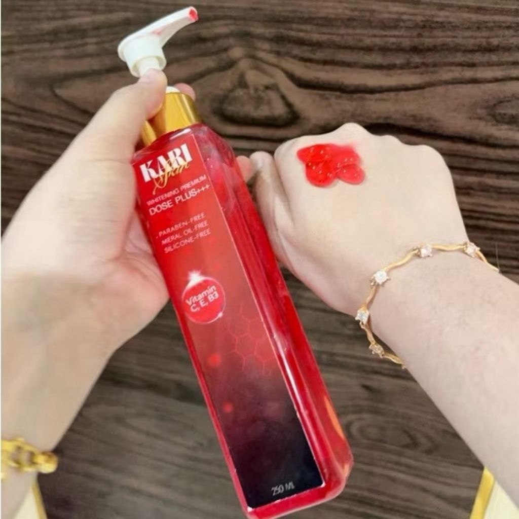 โดสแดงKari skin🌹250ml.