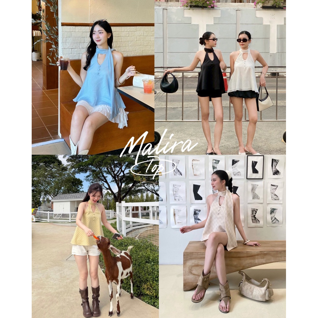 Malira top -  มะลิลา (พร้อมส่งด่วน ครบทุกสี)