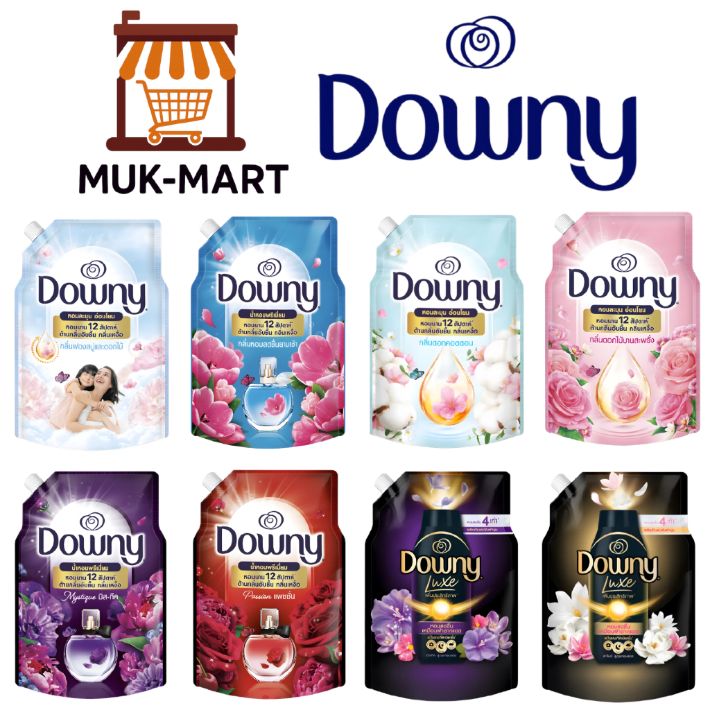 DOWNY น้ำยาปรับผ้านุ่ม 950ML – Passion,Mystique,Indor Dry,Bubble Flowers, Aromatic Sleep