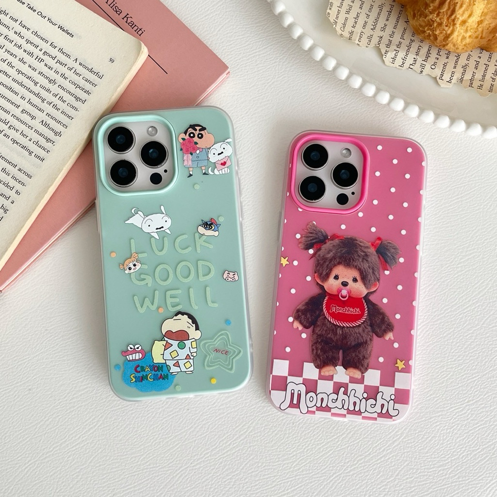 เคสมือถือ สำหรับ Samsung A37 A57 A16 A17 A07 A06 A56 A36 เคส 2ชั้น ป้องกันการกระแทก ลายการ์ตูนน่ารัก พร้อมส่ง #2S-mon
