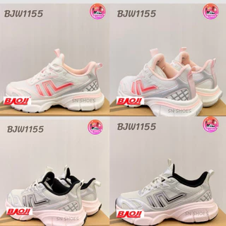 รองเท้าผ้าใบบาโอจิ BAOJI เเท้100% BJW 1155A รองเท้าผ้าใบผู้หญิง ไซร้ 37-41