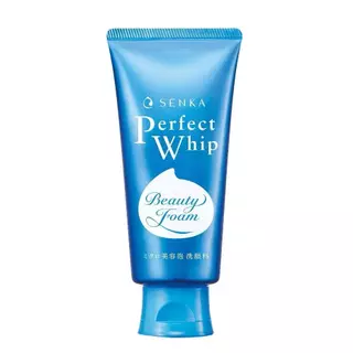 โฟมล้างหน้า Senka Perfect Whip โฟมล้างหน้าเนื้อวิปฟูนุ่ม ช่วยทำความสะอาดผิวหน้าอย่างล้ำลึก120กรัม