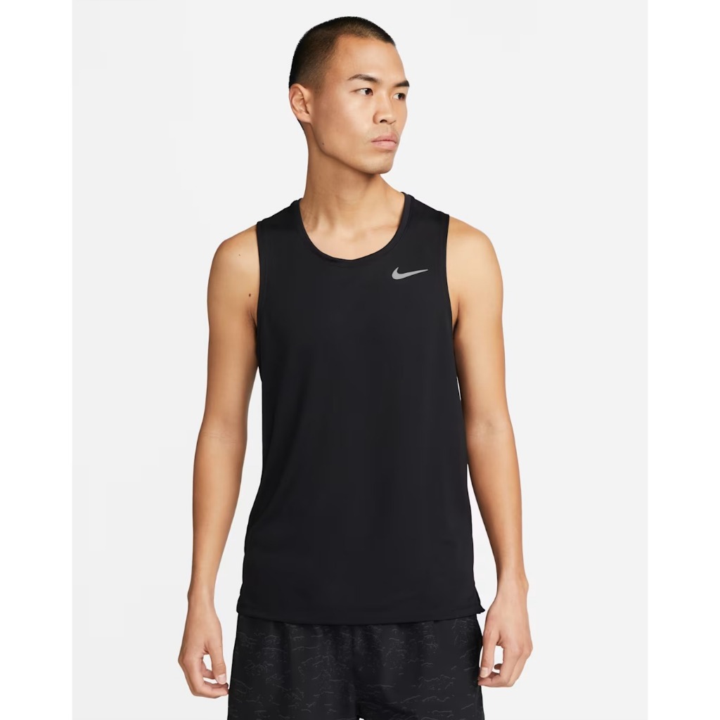 เสื้อกล้ามวิ่งผู้ชาย Nike Dri-FIT Miler ของแท้ ป้ายไทย