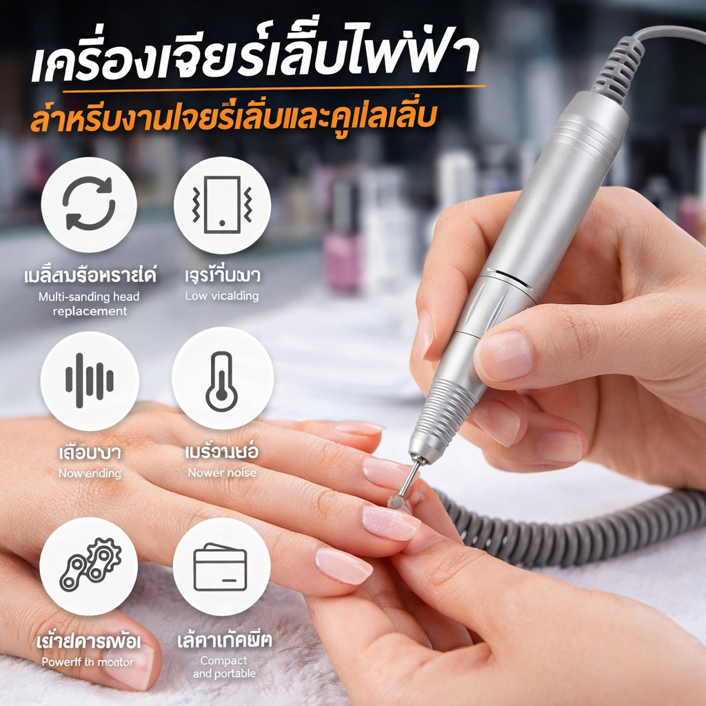 จัดส่งทันที ♡ อะไหล่ด้ามหัวเจียร​ นิ่ง เงียบ (เฉพาะด้าม​จับ)