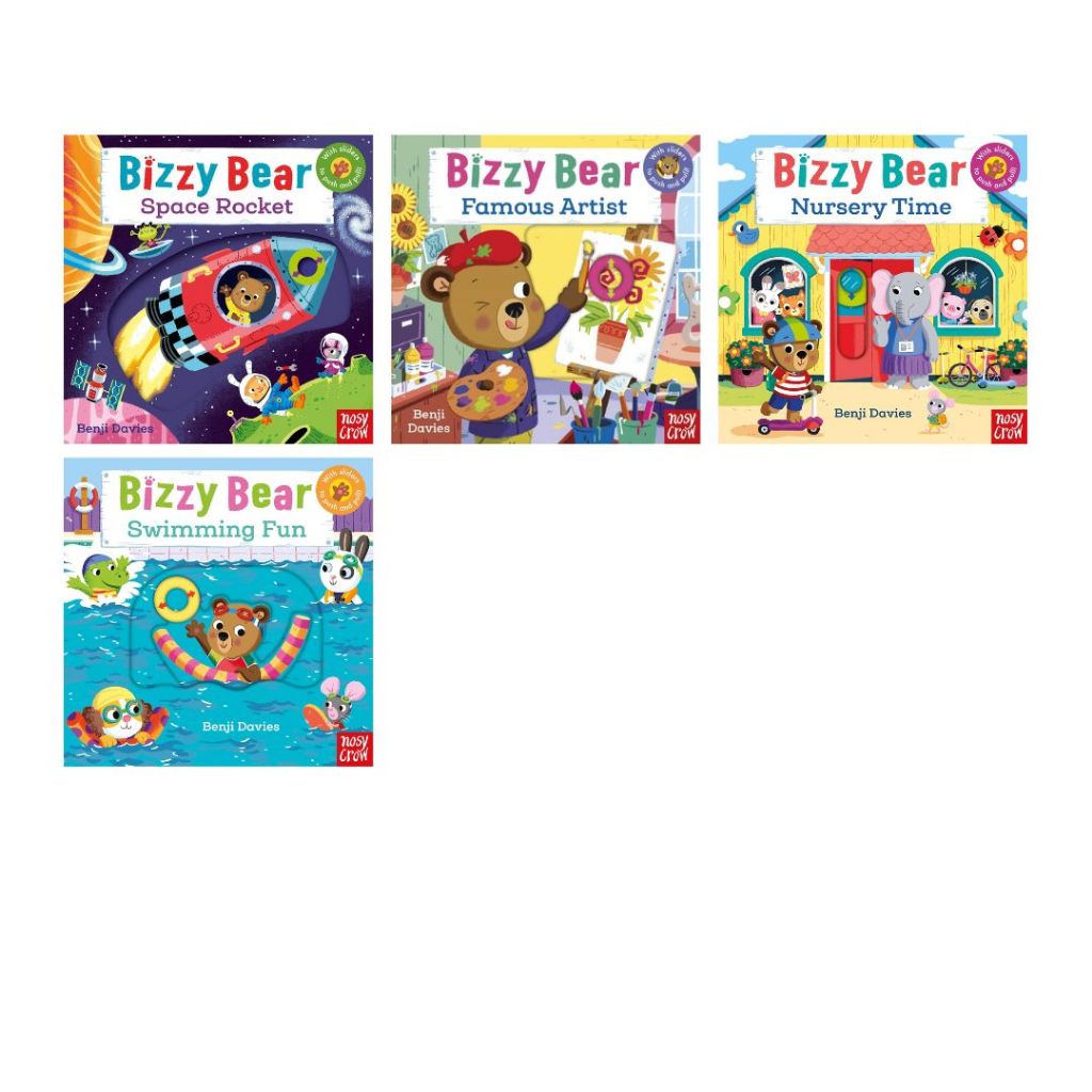 Bizzy Bear Series (Push Pull Slide) New Edition