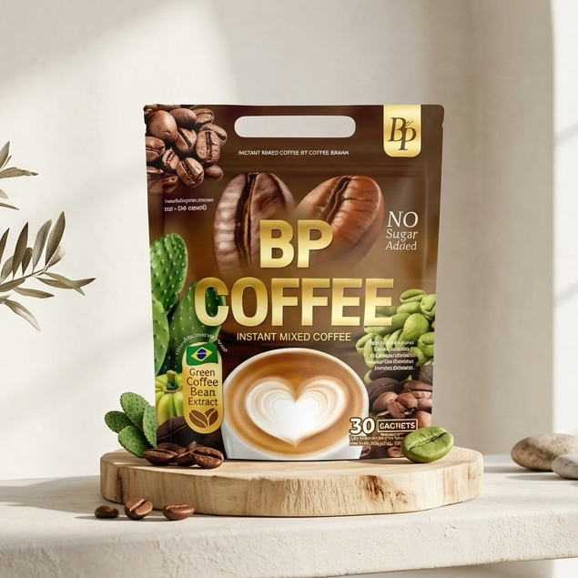 กาแฟบีพี  BP Coffee 1 ห่อ บรรจุ 30 ซอง ส่งฟรี มีปลายทาง
