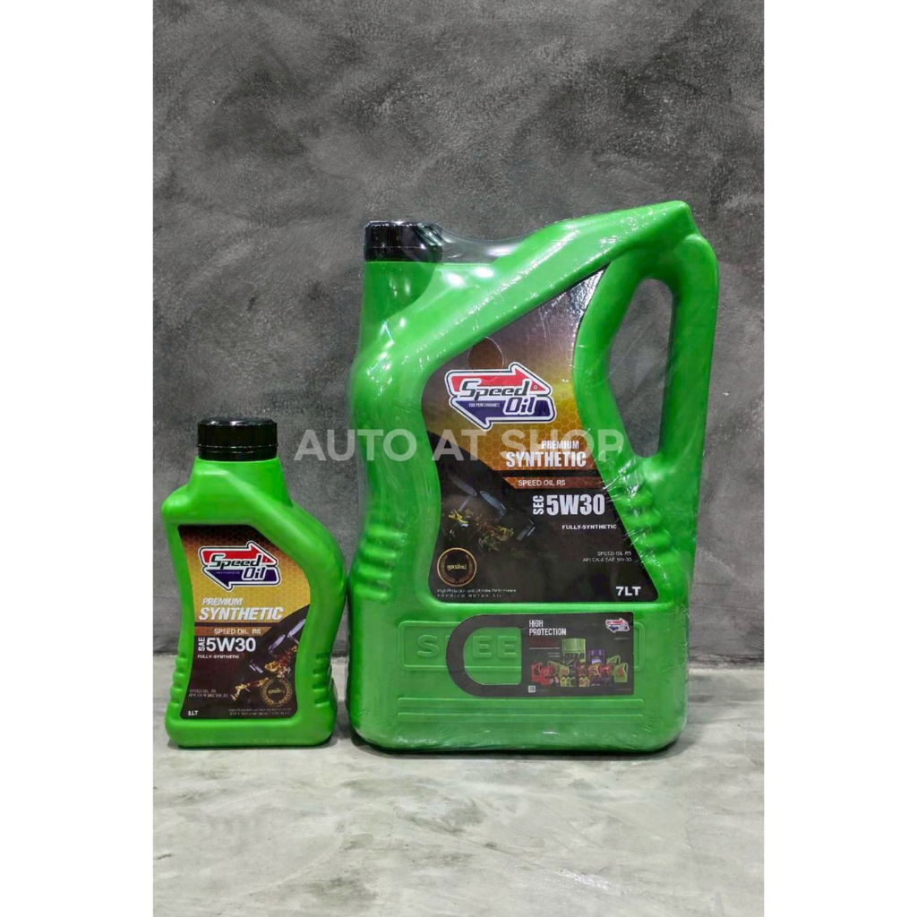 น้ำมันเครื่อง Speed Oil   5w-30 สังเคราะห์แท้ 100% สำหรับเครื่องยนต์ดีเซล ขนาด 7+1 ลิตร