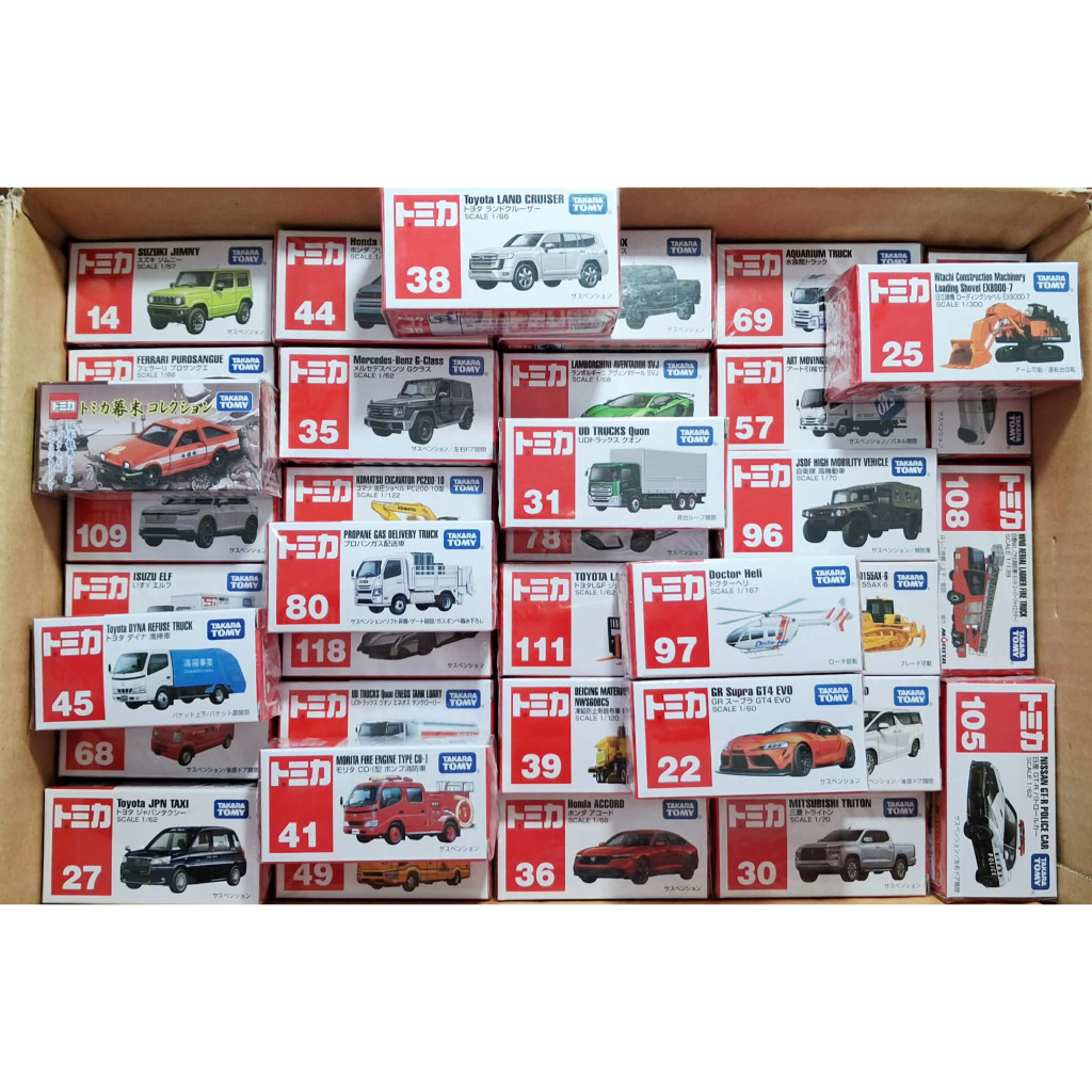A9-1 ราคาพิเศษ รถโทมิก้าขนาดเล็ก ความยาวรถ 6.0-7.0 ซม 🌱 Diecast Cars Tomica หลายแบบ ใหม่ในซีล