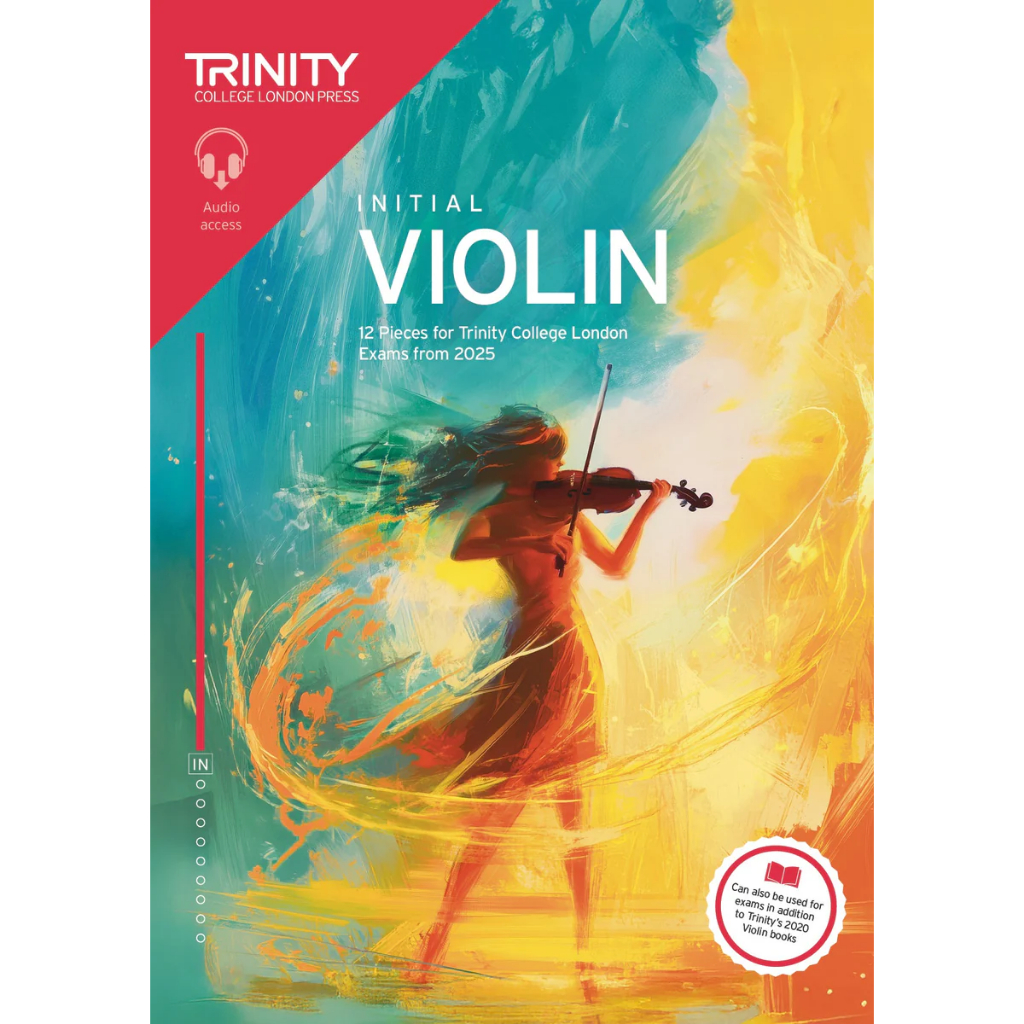 TRINITY Violin Exam Pieces from 2025: Grade Initial - Grade 8