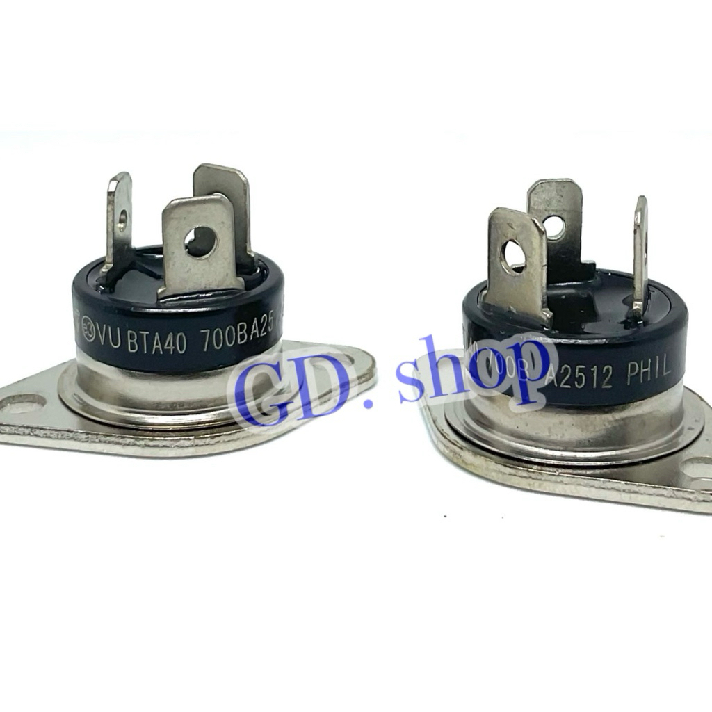 BTA 40600B/ 40700B/ 40800B TRIAC ไตรแอค เครื่องทำน้ำอุ่น  ตัวกลม พร้อมส่ง