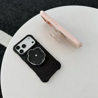 Ripple เคสกันกระแทก ชาร์จได้ ดีไซส์สวยหรู pop up แม่เหล็ก for iPhone 11 14promax 15promax 16promax 17promax 16plus i17