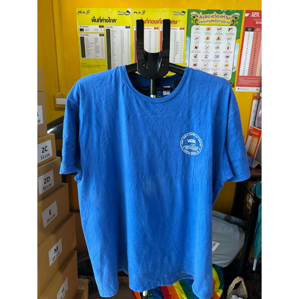 [พร้อมส่ง] เสื้อยืดแบรนด์ Vans