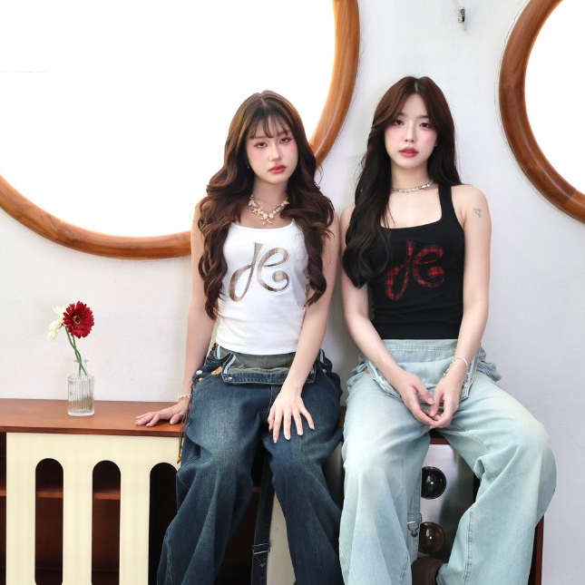 JARINYA (S-XL) เสื้อกล้าม ปักเพชร JARINYA เนื้อผ้าดี ทรงสวย (T723) รูปที่ 2
