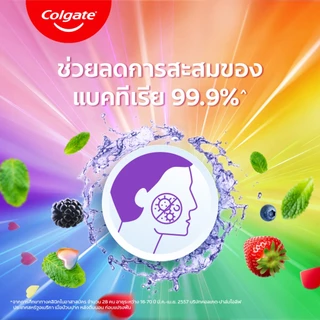 น้ำยาบ้วนปาก คอลเกต แมกซ์เฟรช เรนโบว์ 500 มล. Colgate MaxFresh Rainbow Mouthwash 500ml
